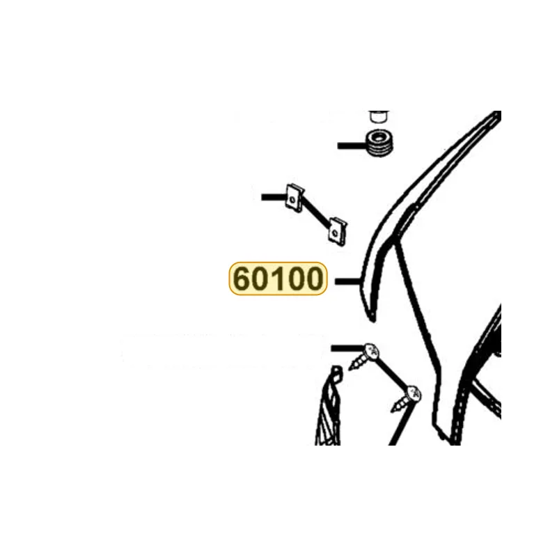 60100-LFA5-600-YZP FENDER FRONT — diagram cutout