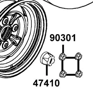 47410-LEE8-600 CAP FR WHEEL — diagram cutout