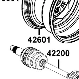 42601-LEE8-600 WHEEL. RR CAST — diagram cutout