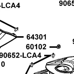 64301-LFA5-600-N1P COVER FRONT — diagram cutout