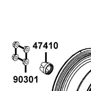 47410-AFB9-M30 CAP FR WHEEL — diagram cutout