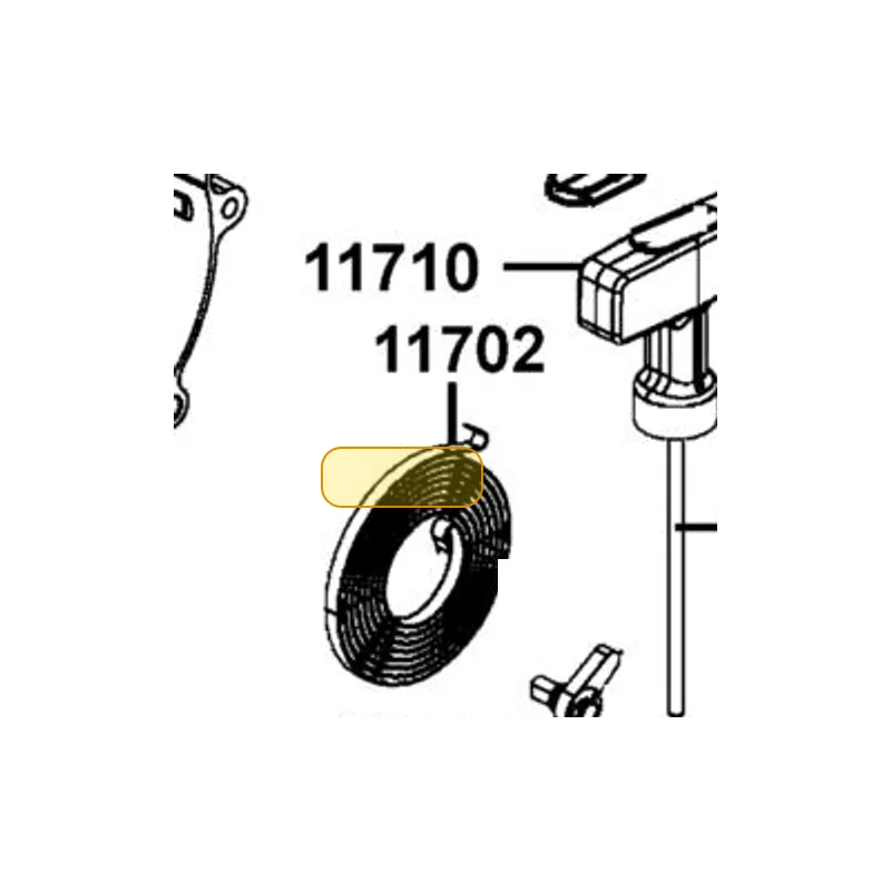 11702-LDB5-E00 SPIRAL SPG STARTING — diagram cutout