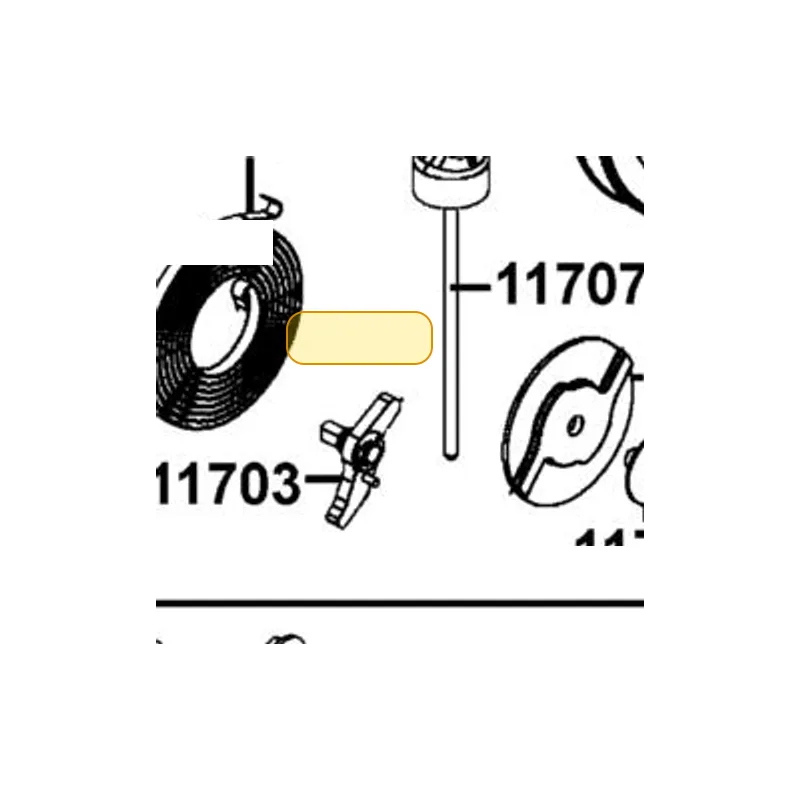 11703-LDB5-E00 RACHET STARTING — diagram cutout