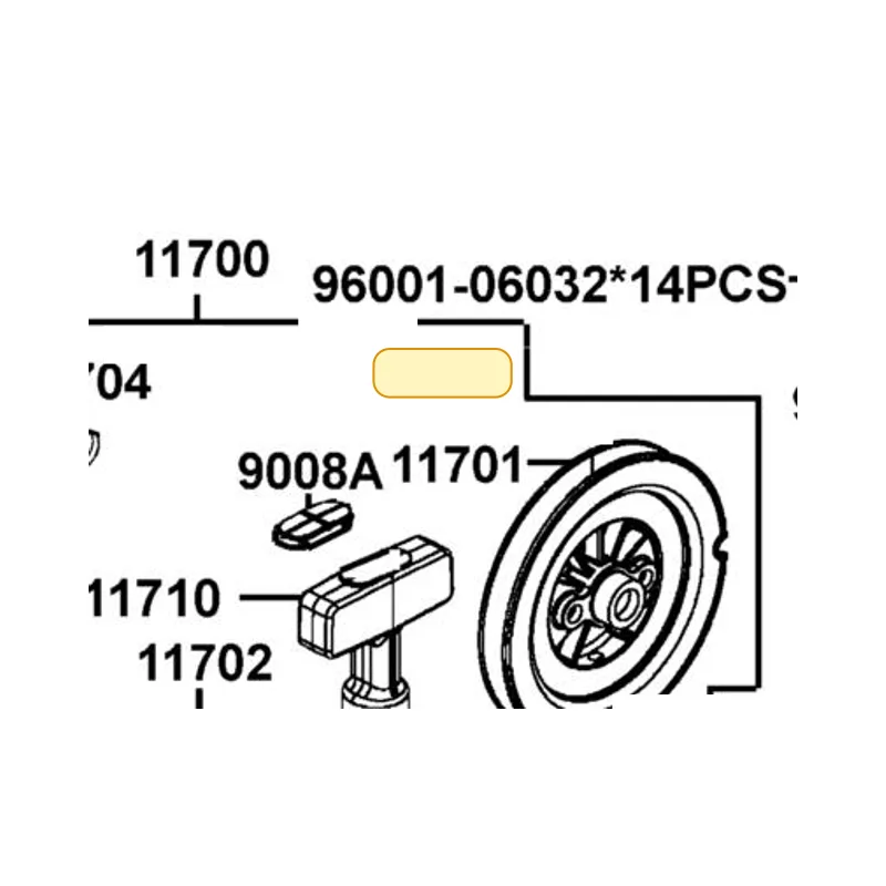 9008A-LDB5-E00 COVER HOLDER — diagram cutout