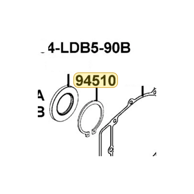 94510-50000 CIR CLIP EX 50 — diagram cutout