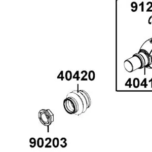 40420-LDB5-E00 BOOT FRONT PROPELLER — diagram cutout