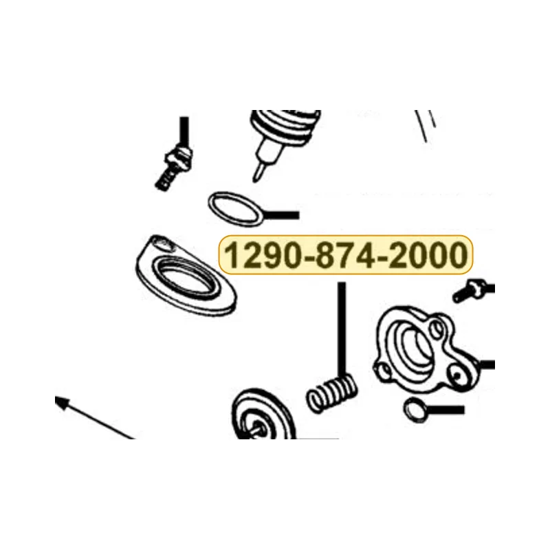 1290-874-2000 COIL SPG — diagram cutout