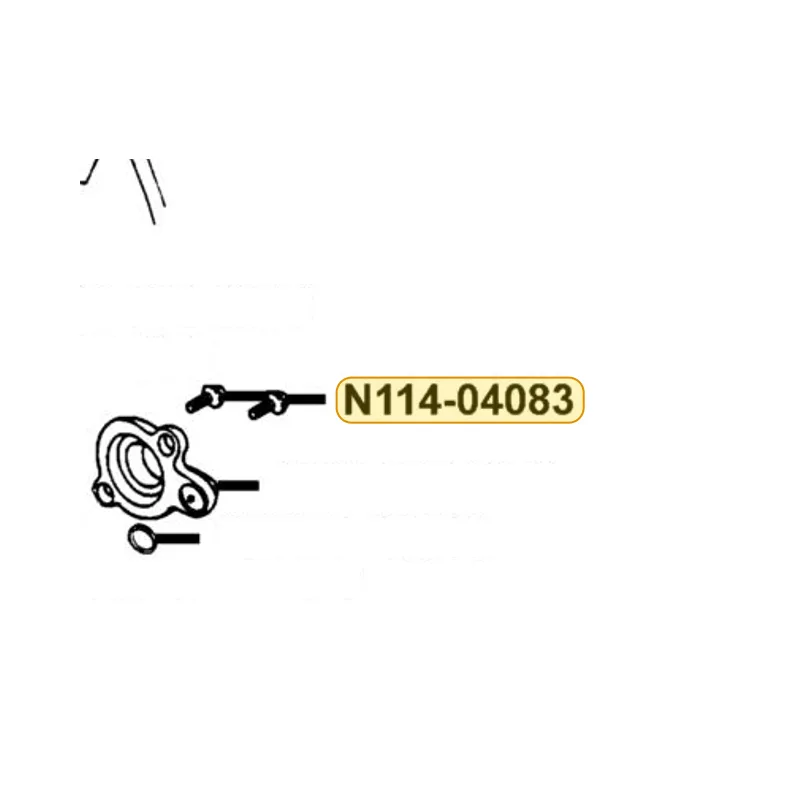 N114-04083 WASHER SCREW — diagram cutout