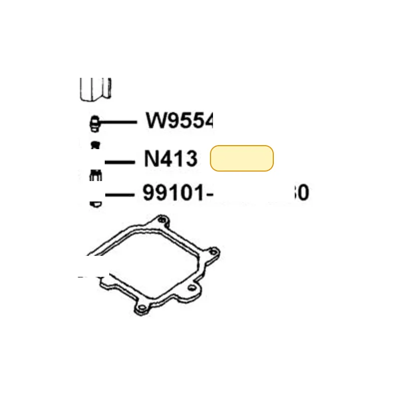 N413-46A00 NEEDLE JET HOLDER — diagram cutout