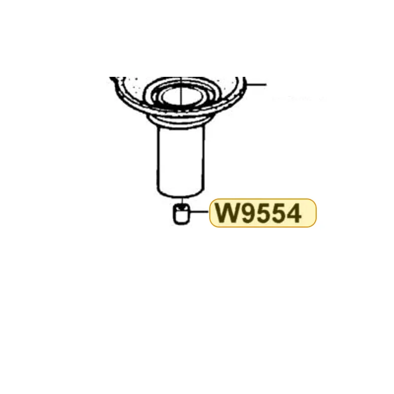 W9554-26638 NEEDLE JET — diagram cutout