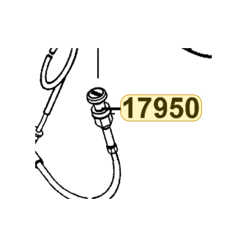 17950-LDB5-E00 CABLE COMP CHOKE — diagram cutout