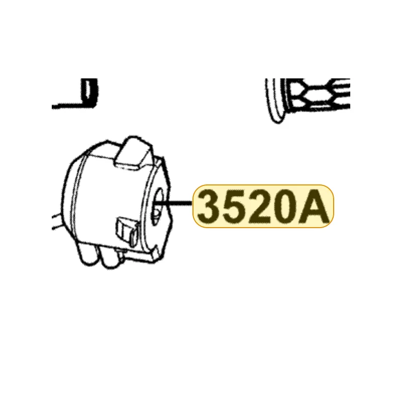 3520A-LDB5-900 SW ASSY HANDLE COMP — diagram cutout