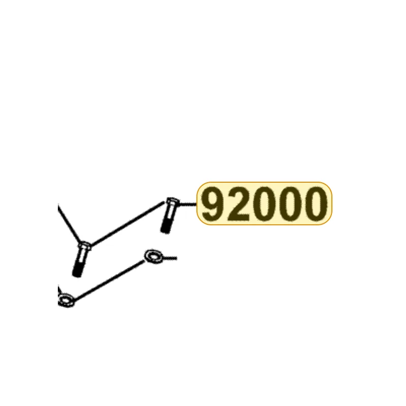 92000-08030-0H BOLT HEX 8*30 — diagram cutout
