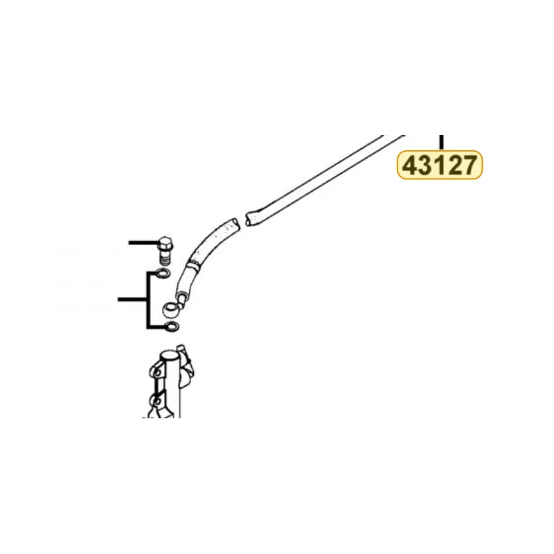 43127-LDB5-900 HOSE COMP RR BRK — diagram cutout