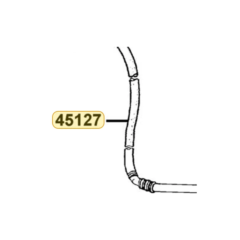 45127-LDB5-E00 HOSE COMP RR BRK — diagram cutout