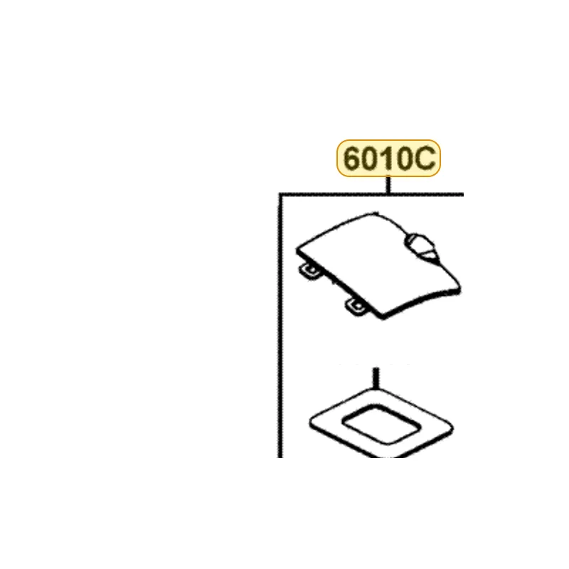 6010C-LDB5-E00-N1R LID ASSY TOOL BOX (Black) — diagram cutout