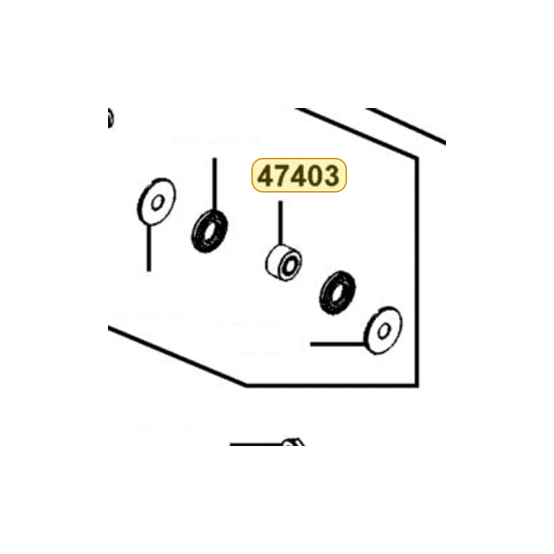 47403-LDB5-E00 COLLAR DISTANCE — diagram cutout