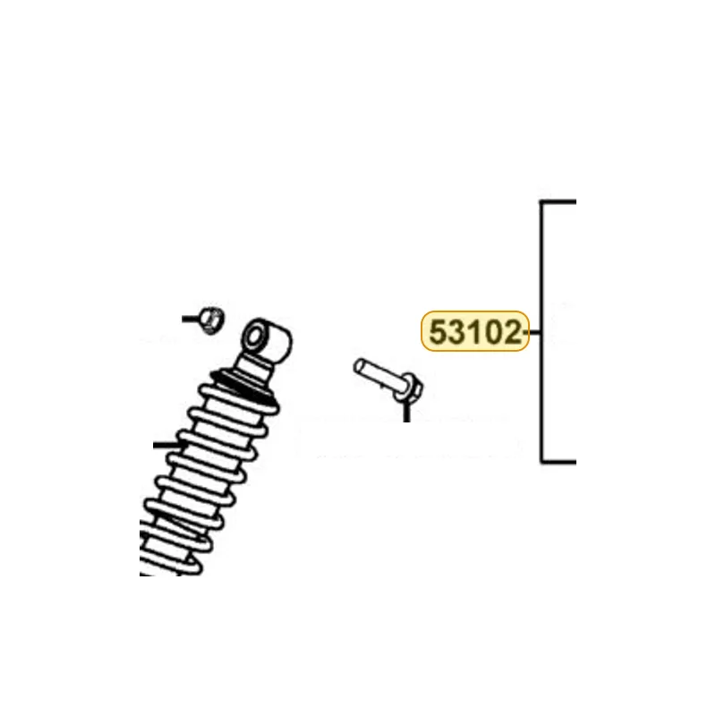 53102-LDB5-E00 STAY HANDLE COVER — diagram cutout