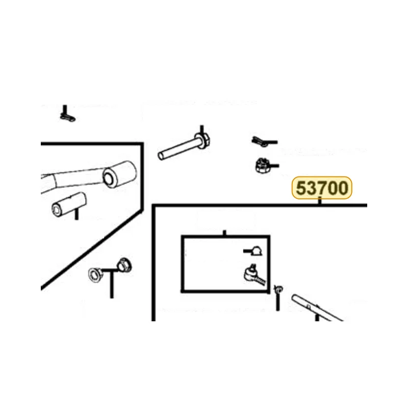 53700-LDB5-E00 ROD ASSY TIE — diagram cutout