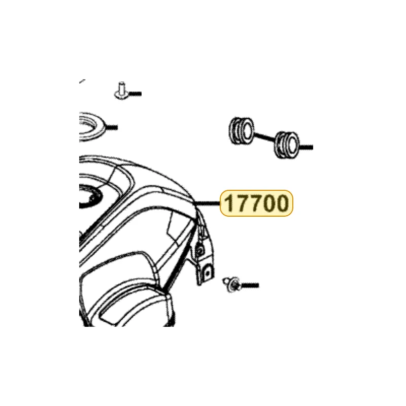 17700-LDB5-E00-C3R COVER TANK — diagram cutout