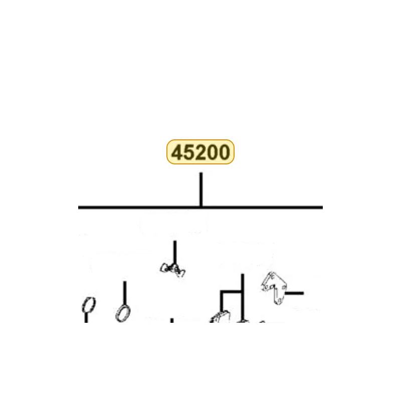 45200-LDB5-900-NJA CALIPER ASSY FR L (Silver) — diagram cutout