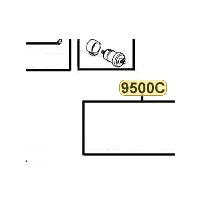 9500C-LDB5-E00 TUBE ASSY FUEL — diagram cutout