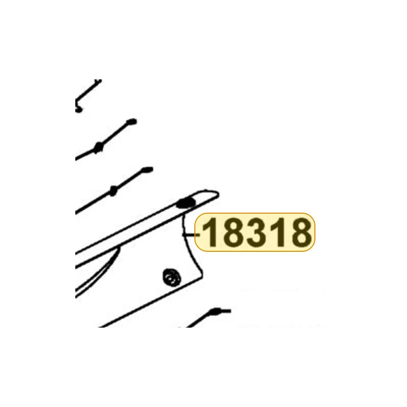 18318-LDB5-E00 PROTECTOR B COMP MUFFLER — diagram cutout
