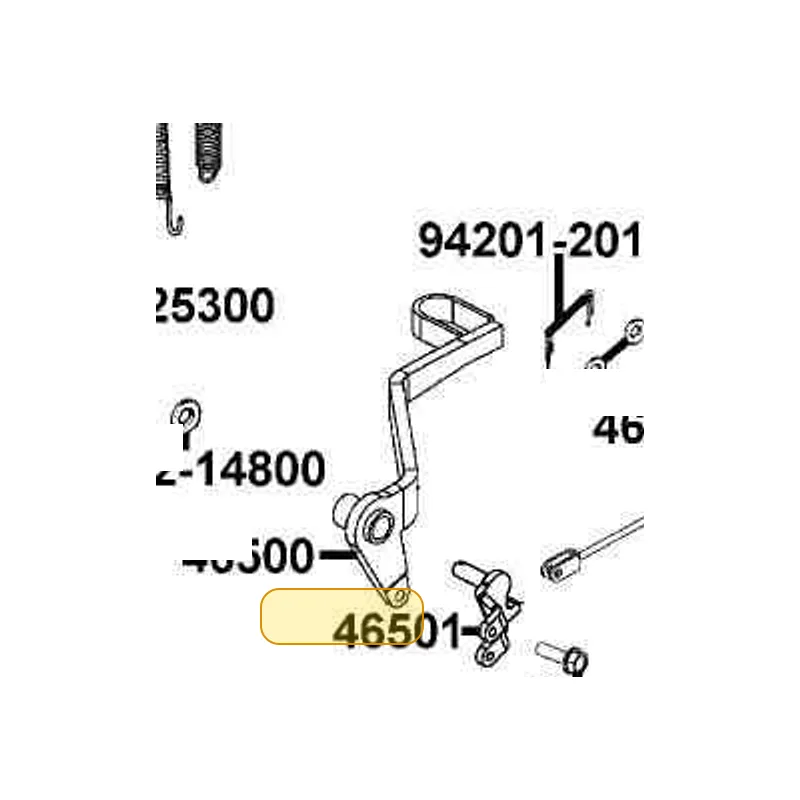 46501-LDB5-E00 BRKT PEDAL — diagram cutout