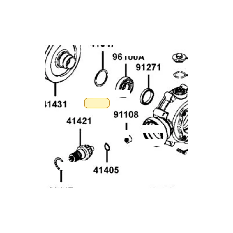 41421-LDB5-E00 GEAR PINION — diagram cutout