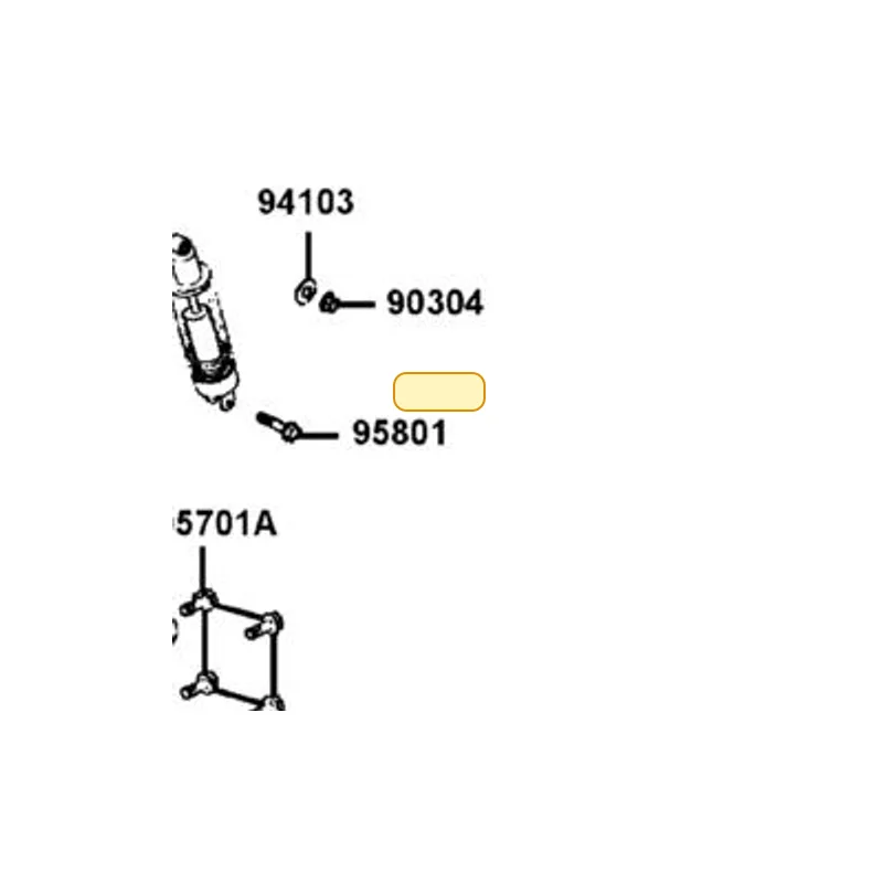 52115-LDB5-E00 TRAILER SWING ARM — diagram cutout