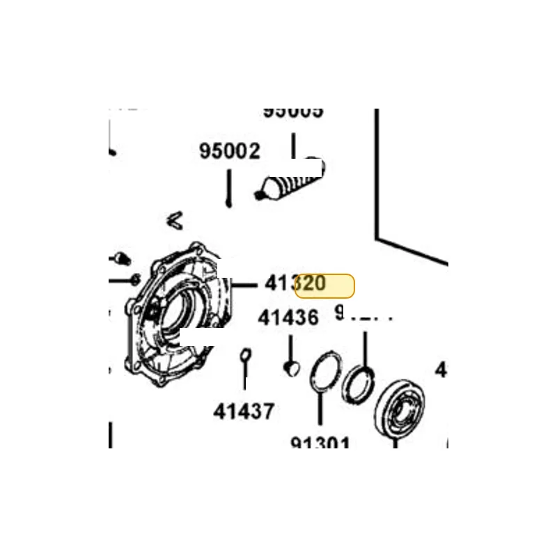 91271-LDB5-E00 OIL SEAL 35*50*7 — diagram cutout