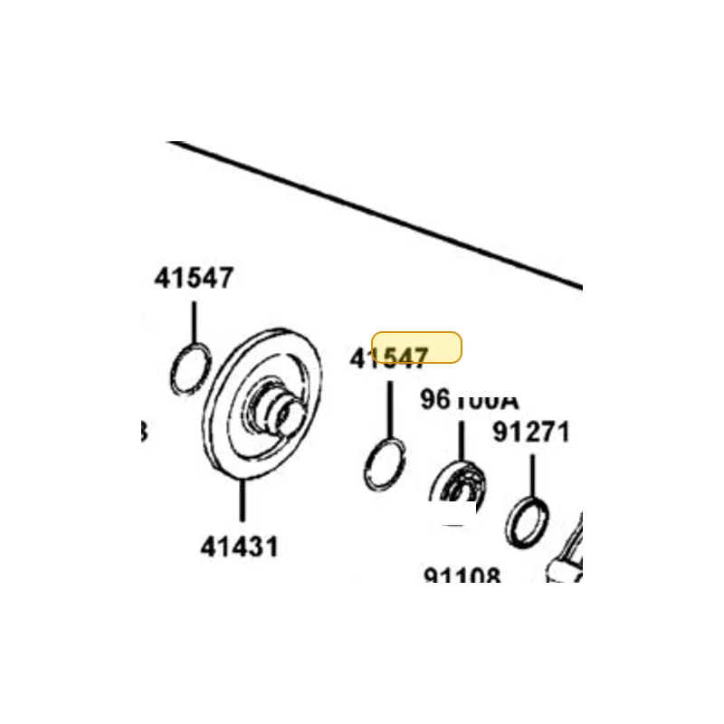 96100-60070-00 BRG RADIAL BALL 6007 — diagram cutout
