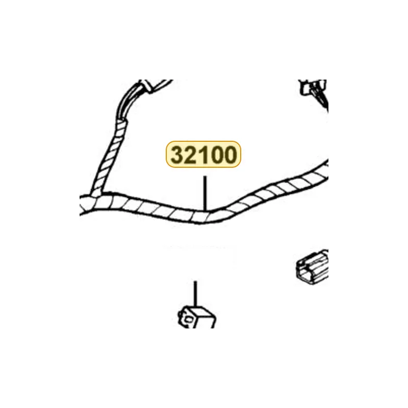 32100-LDB5-900 HARNESS WIRE — diagram cutout