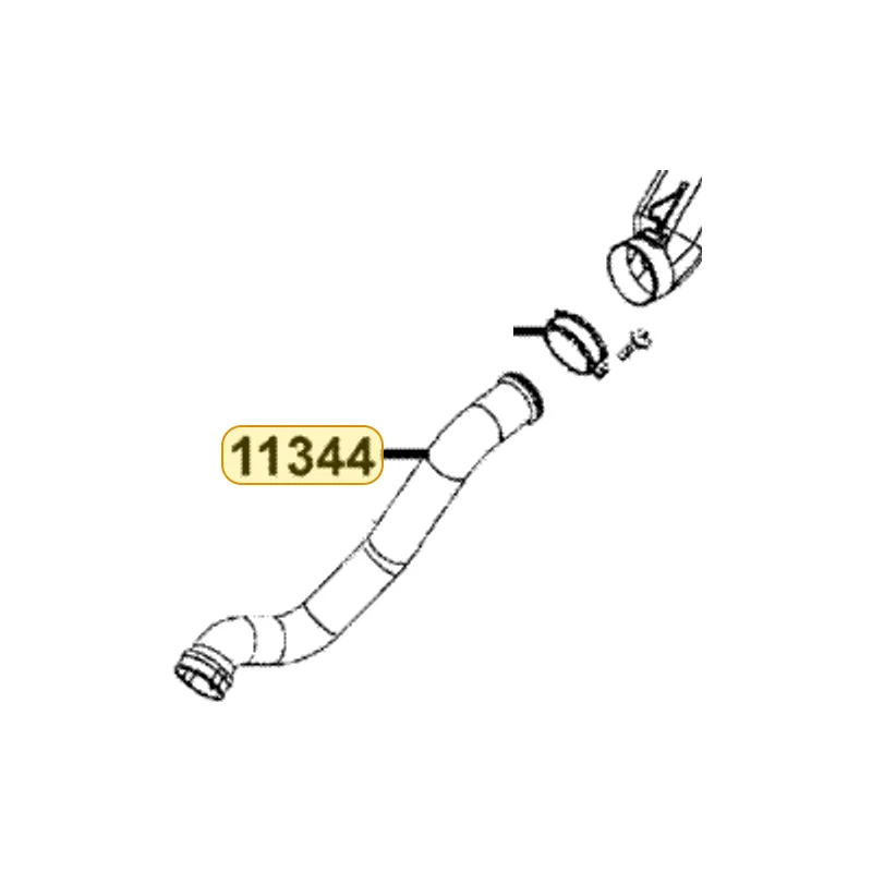11344-LDB5-E00 DUCT B L CASE — diagram cutout