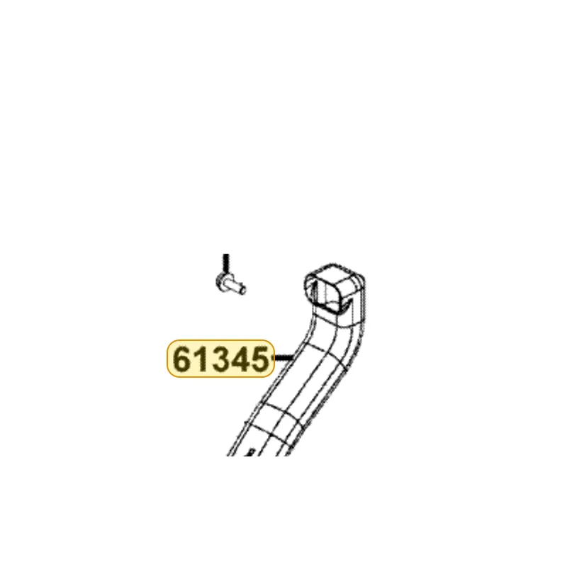 61345-LDB5-E00 CHAMBER L COVER DUCT — diagram cutout