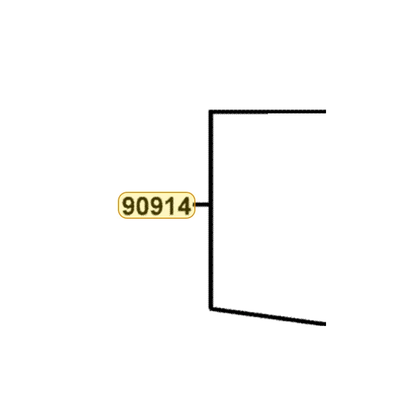 90914-LDB5-E00 TUBE ASSY WATER — diagram cutout