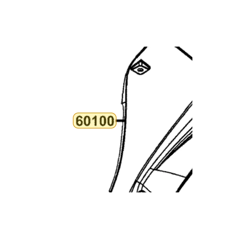 60100-LDB5-E00-E4R FENDER FRONT — diagram cutout