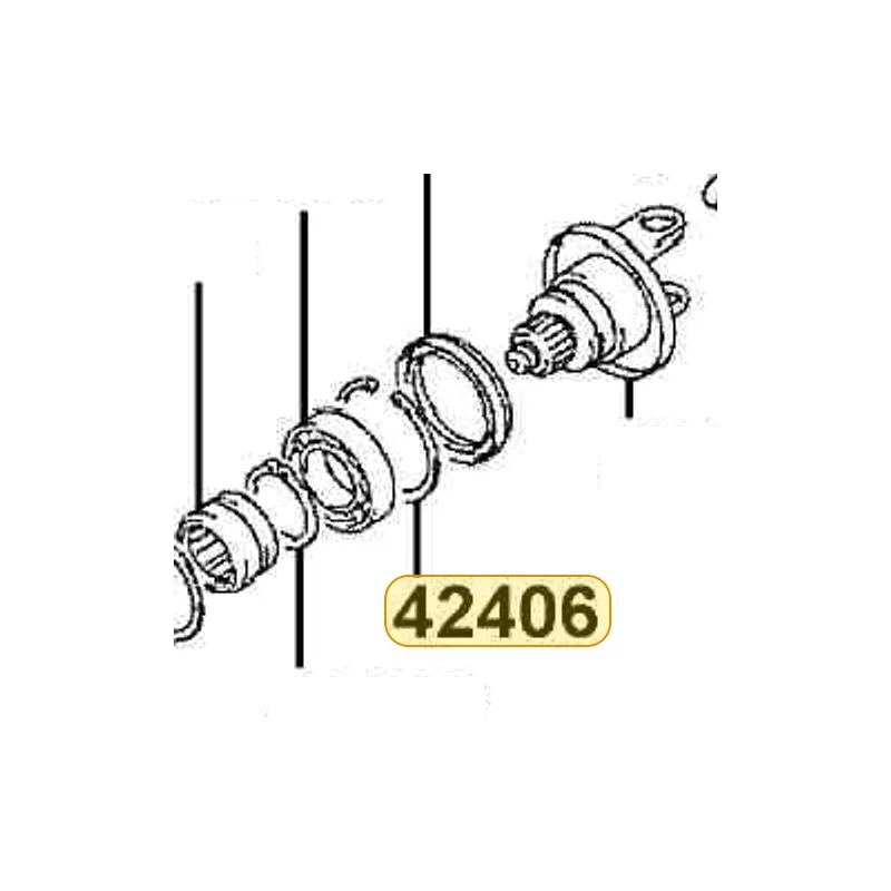 42406-LDB5-E00 RING-SNAP C TYPE2 — diagram cutout