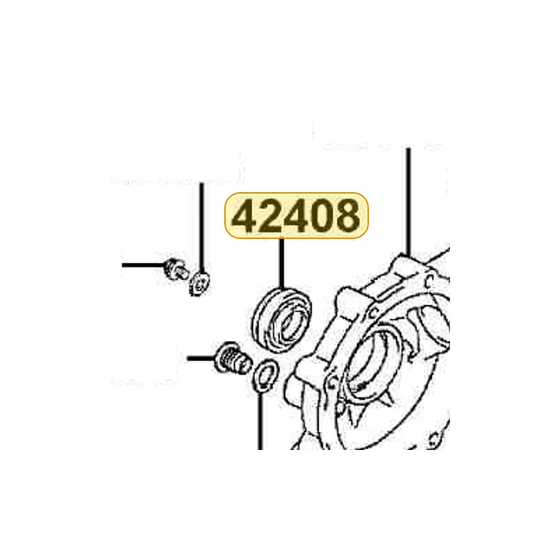 42408-LDB5-E00 SEAL-OIL OUTPUT — diagram cutout