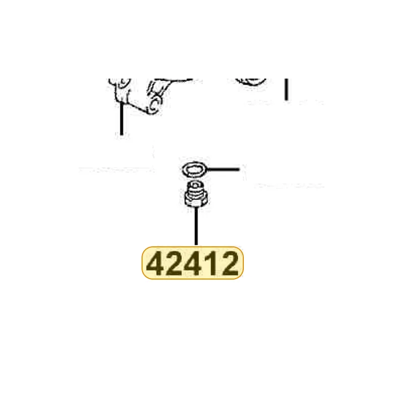42412-LDB5-E00 PLUG-DRAIN — diagram cutout