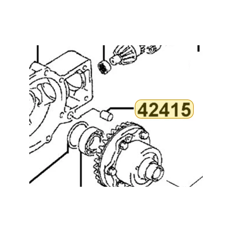 42415-LDB5-E00 COLLAR-DOWEL — diagram cutout