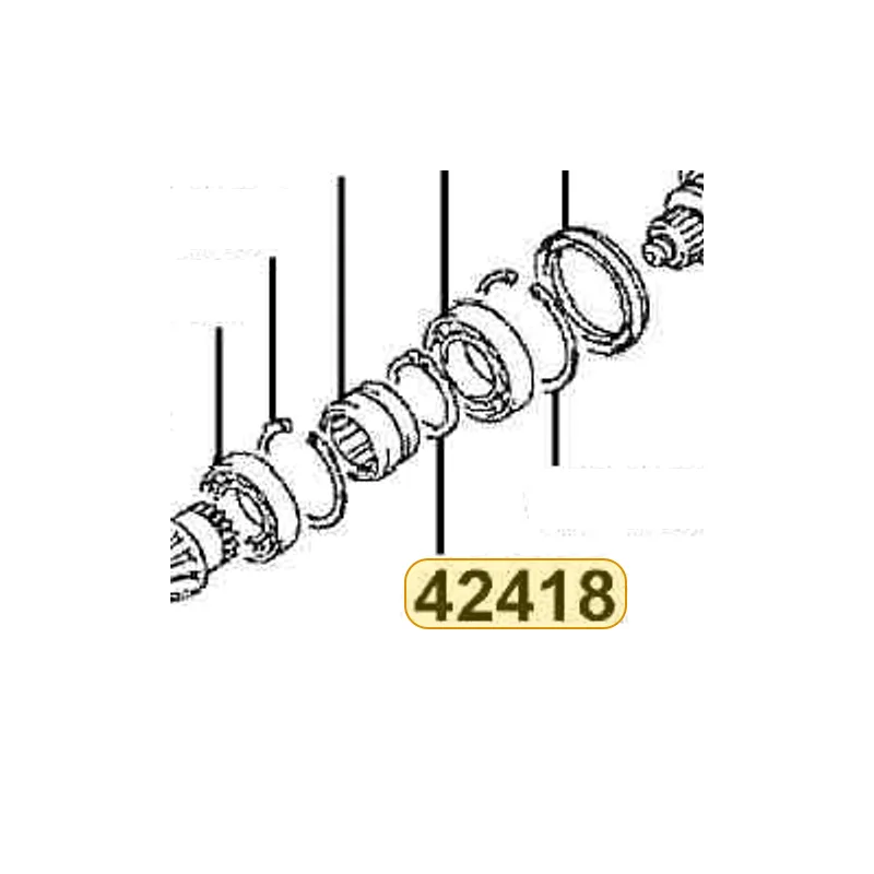 42418-LDB5-E00 RIG-SNAP C TYPE1 — diagram cutout