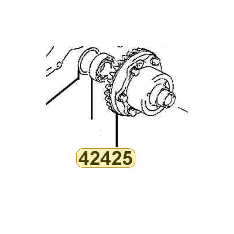 42425-LDB5-E00 ASSY GEAR-RING — diagram cutout