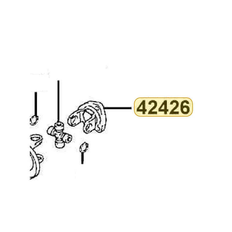 42426-LDB5-E00 YOKE PROP SHAFT JOINT — diagram cutout