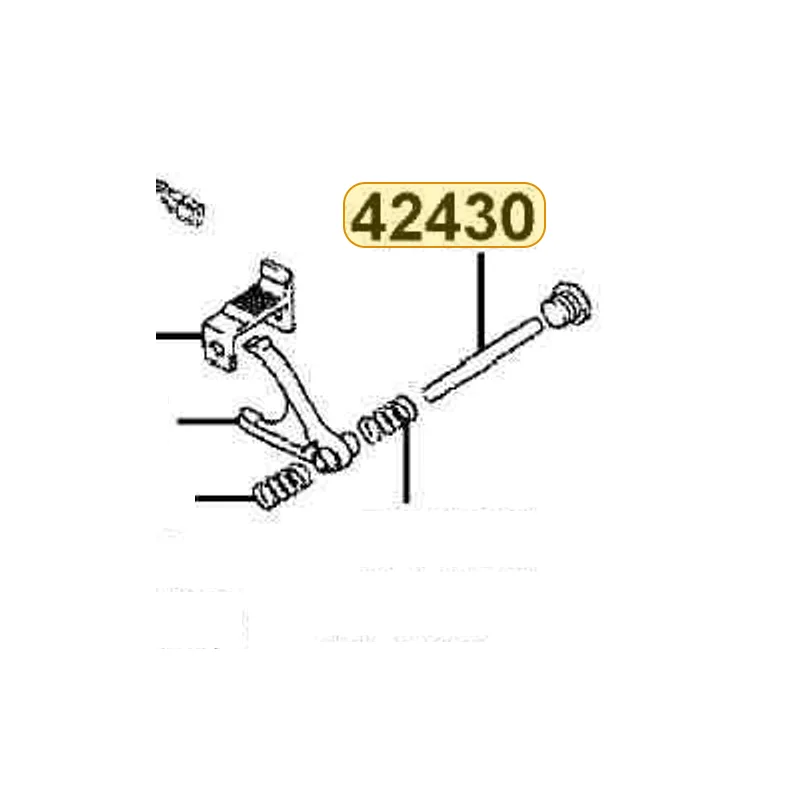 42430-LDB5-E00 ROD-SHIFT — diagram cutout