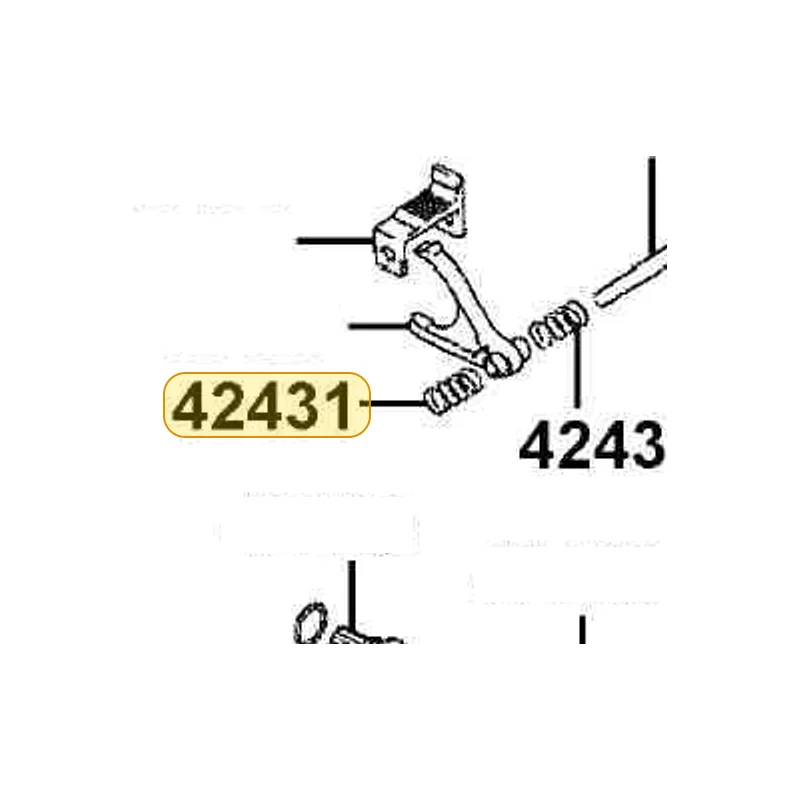 42431-LDB5-E00 SPR-SHIFT — diagram cutout