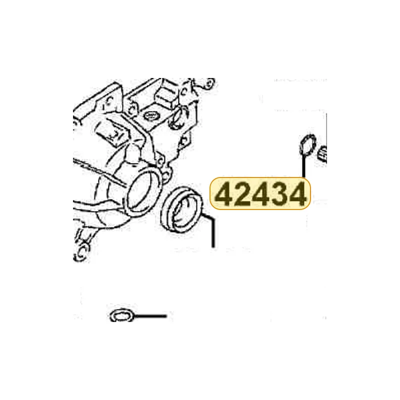 42434-LDB5-E00 SEAL-O RING — diagram cutout