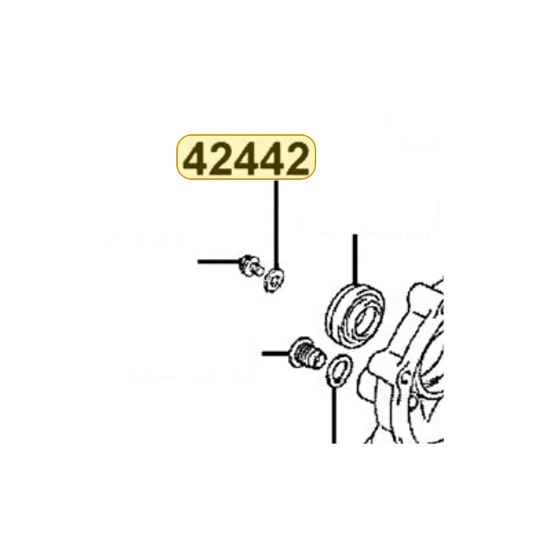 42442-LDB5-E00 WASHER-LEVEL PLUG — diagram cutout