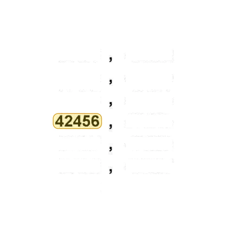 42456-LDB5-E00 SHIM SIDE-BRG0.95MM(0~+0.05) — diagram cutout