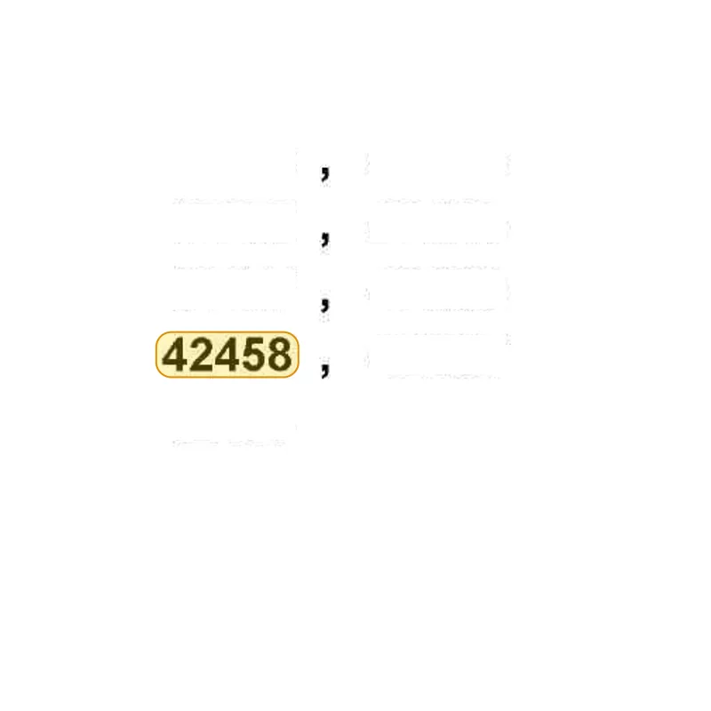 42458-LDB5-E00 SHIM SIDE-BRG1.05MM(0~+0.05) — diagram cutout